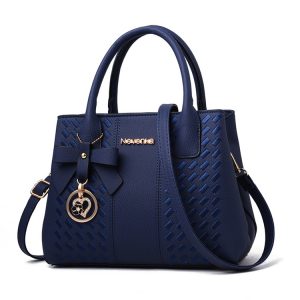 Luxury ladies handbags pu leather