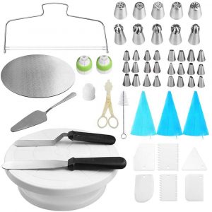 16 Pieces Stainless Steel Cake Decoration Tools Set