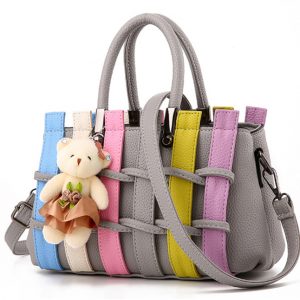 ladies hand bag with cute bear