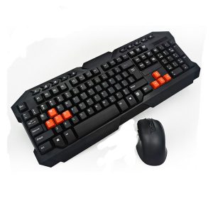 Wireless gaming keyboard mouse set